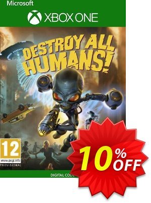 Destroy All Humans!  Xbox One (EU)割引コード・Destroy All Humans!  Xbox One (EU) Deal 2024 CDkeys キャンペーン:Destroy All Humans!  Xbox One (EU) Exclusive Sale offer 