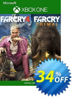 Far Cry 4 + Far Cry Primal Bundle Xbox One (UK) discount coupon Far Cry 4 + Far Cry Primal Bundle Xbox One (UK) Deal 2022 CDkeys - Far Cry 4 + Far Cry Primal Bundle Xbox One (UK) Exclusive Sale offer for iVoicesoft