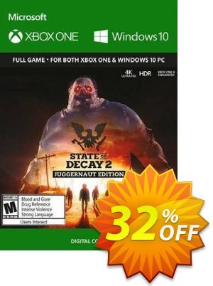 State of Decay 2: Juggernaut Edition Xbox One (UK) discount coupon State of Decay 2: Juggernaut Edition Xbox One (UK) Deal 2022 CDkeys - State of Decay 2: Juggernaut Edition Xbox One (UK) Exclusive Sale offer for iVoicesoft