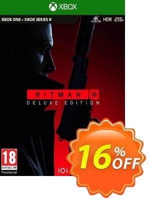 HITMAN 3 Deluxe Edition Xbox One/Xbox Series X|S (UK) discount coupon HITMAN 3 Deluxe Edition Xbox One/Xbox Series X|S (UK) Deal 2022 CDkeys - HITMAN 3 Deluxe Edition Xbox One/Xbox Series X|S (UK) Exclusive Sale offer 