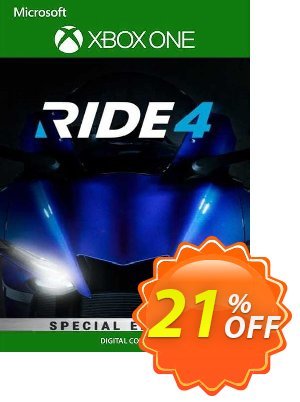 Ride 4 Special Edition Xbox One (UK) 優惠券，折扣碼 Ride 4 Special Edition Xbox One (UK) Deal 2024 CDkeys，促銷代碼: Ride 4 Special Edition Xbox One (UK) Exclusive Sale offer 
