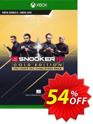 Snooker 19 - Gold Edition Xbox One (UK) discount coupon Snooker 19 - Gold Edition Xbox One (UK) Deal 2022 CDkeys - Snooker 19 - Gold Edition Xbox One (UK) Exclusive Sale offer for iVoicesoft