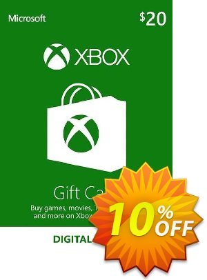 Xbox Gift Card - 20 USD 프로모션 코드 Xbox Gift Card - 20 USD Deal 2022 CDkeys 프로모션: Xbox Gift Card - 20 USD Exclusive Sale offer for iVoicesoft
