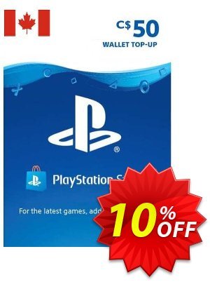 PlayStation Network (PSN) Card - 50 CAD (CANADA) discount coupon PlayStation Network (PSN) Card - 50 CAD (CANADA) Deal 2022 CDkeys - PlayStation Network (PSN) Card - 50 CAD (CANADA) Exclusive Sale offer for iVoicesoft