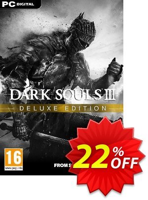 Dark Souls III 3 Deluxe Edition PC discount coupon Dark Souls III 3 Deluxe Edition PC Deal 2021 CDkeys - Dark Souls III 3 Deluxe Edition PC Exclusive Sale offer for iVoicesoft