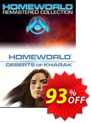 Homeworld Remastered Collection And Deserts Of Kharak Bundle PC offering sales