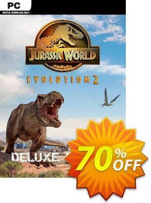 Jurassic World Evolution 2 Deluxe Edition PC Gutschein rabatt Jurassic World Evolution 2 Deluxe Edition PC Deal 2024 CDkeys Aktion: Jurassic World Evolution 2 Deluxe Edition PC Exclusive Sale offer 