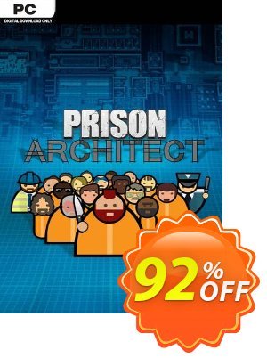 Prison Architect PC Coupon, discount Prison Architect PC Deal 2024 CDkeys. Promotion: Prison Architect PC Exclusive Sale offer 