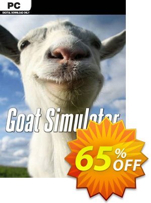Goat Simulator PC Coupon, discount Goat Simulator PC Deal 2024 CDkeys. Promotion: Goat Simulator PC Exclusive Sale offer 