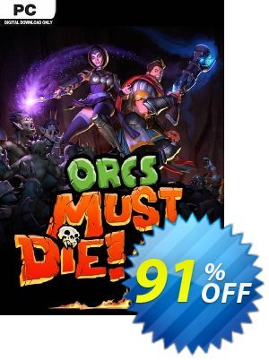 Orcs Must Die! 2 PC Coupon, discount Orcs Must Die! 2 PC Deal 2024 CDkeys. Promotion: Orcs Must Die! 2 PC Exclusive Sale offer 