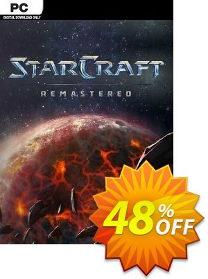 StarCraft Remastered PC discount coupon StarCraft Remastered PC Deal 2021 CDkeys - StarCraft Remastered PC Exclusive Sale offer 
