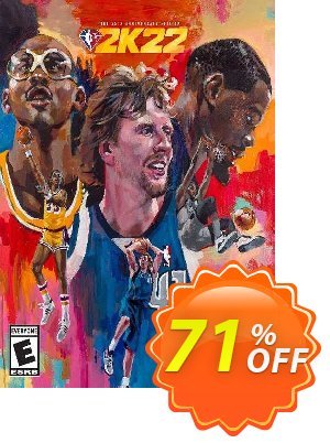 NBA 2K22 75th Anniversary Edition PC discount coupon NBA 2K22 75th Anniversary Edition PC Deal 2021 CDkeys - NBA 2K22 75th Anniversary Edition PC Exclusive Sale offer 