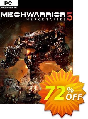 MechWarrior 5: Mercenaries PC discount coupon MechWarrior 5: Mercenaries PC Deal 2024 CDkeys - MechWarrior 5: Mercenaries PC Exclusive Sale offer 