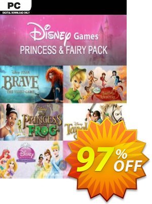 Disney Games Princess & Fairy Pack PC 優惠券，折扣碼 Disney Games Princess &amp; Fairy Pack PC Deal 2024 CDkeys，促銷代碼: Disney Games Princess &amp; Fairy Pack PC Exclusive Sale offer 