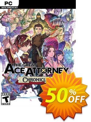 The Great Ace Attorney Chronicles PC割引コード・The Great Ace Attorney Chronicles PC Deal 2024 CDkeys キャンペーン:The Great Ace Attorney Chronicles PC Exclusive Sale offer 