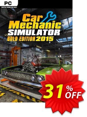 Car Mechanic Simulator 2015 Gold Edition PC 優惠券，折扣碼 Car Mechanic Simulator 2015 Gold Edition PC Deal 2024 CDkeys，促銷代碼: Car Mechanic Simulator 2015 Gold Edition PC Exclusive Sale offer 