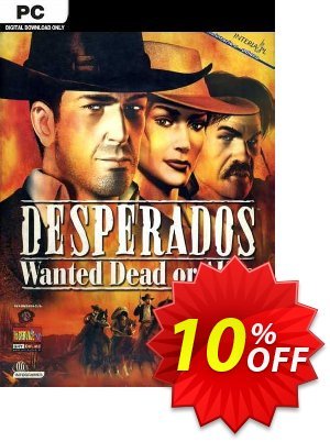 Desperados Wanted Dead or Alive PC Coupon, discount Desperados Wanted Dead or Alive PC Deal 2024 CDkeys. Promotion: Desperados Wanted Dead or Alive PC Exclusive Sale offer 