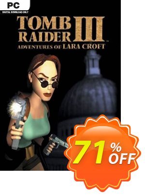 Tomb Raider 3 PC (EN) discount coupon Tomb Raider 3 PC (EN) Deal 2024 CDkeys - Tomb Raider 3 PC (EN) Exclusive Sale offer 