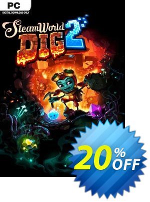 SteamWorld Dig 2 PC offering deals SteamWorld Dig 2 PC Deal 2024 CDkeys. Promotion: SteamWorld Dig 2 PC Exclusive Sale offer 