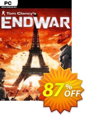 Tom Clancys: EndWar (PC) Gutschein rabatt Tom Clancys: EndWar (PC) Deal 2024 CDkeys Aktion: Tom Clancys: EndWar (PC) Exclusive Sale offer 