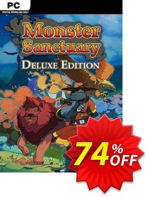 Monster Sanctuary Deluxe Edition PC 優惠券，折扣碼 Monster Sanctuary Deluxe Edition PC Deal 2024 CDkeys，促銷代碼: Monster Sanctuary Deluxe Edition PC Exclusive Sale offer 