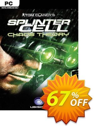 Tom Clancy&#039;s Splinter Cell Chaos Theory PC Coupon, discount Tom Clancy&#039;s Splinter Cell Chaos Theory PC Deal 2024 CDkeys. Promotion: Tom Clancy&#039;s Splinter Cell Chaos Theory PC Exclusive Sale offer 