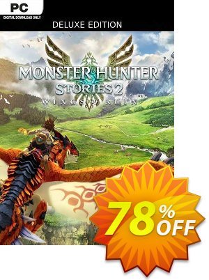 Monster Hunter Stories 2: Wings of Ruin Deluxe Edition PC 優惠券，折扣碼 Monster Hunter Stories 2: Wings of Ruin Deluxe Edition PC Deal 2024 CDkeys，促銷代碼: Monster Hunter Stories 2: Wings of Ruin Deluxe Edition PC Exclusive Sale offer 