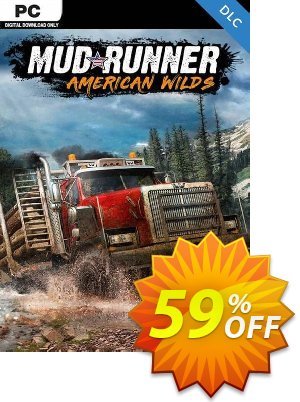 MudRunner - American Wilds DLC  PC discount coupon MudRunner - American Wilds DLC  PC Deal 2021 CDkeys - MudRunner - American Wilds DLC  PC Exclusive Sale offer for iVoicesoft