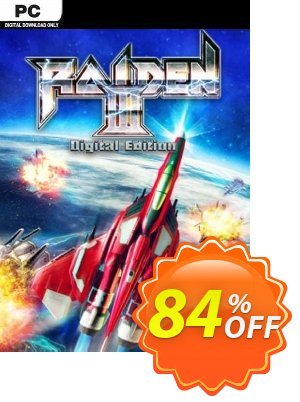 Raiden III Digital Edition PC (EN) offering deals Raiden III Digital Edition PC (EN) Deal 2024 CDkeys. Promotion: Raiden III Digital Edition PC (EN) Exclusive Sale offer 
