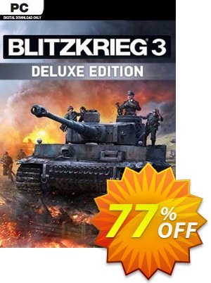 Blitzkrieg 3 Deluxe Edition PC割引コード・Blitzkrieg 3 Deluxe Edition PC Deal 2024 CDkeys キャンペーン:Blitzkrieg 3 Deluxe Edition PC Exclusive Sale offer 