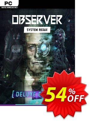 Observer System Redux Deluxe Edition PC割引コード・Observer System Redux Deluxe Edition PC Deal 2024 CDkeys キャンペーン:Observer System Redux Deluxe Edition PC Exclusive Sale offer 