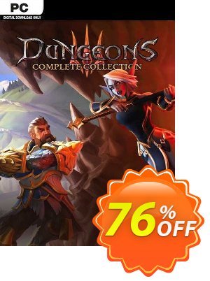 Dungeons 3 - Complete Collection PC discount coupon Dungeons 3 - Complete Collection PC Deal 2021 CDkeys - Dungeons 3 - Complete Collection PC Exclusive Sale offer for iVoicesoft