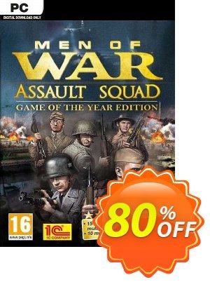 Men of War Assault Squad Game of the Year edition PC discount coupon Men of War Assault Squad Game of the Year edition PC Deal 2021 CDkeys - Men of War Assault Squad Game of the Year edition PC Exclusive Sale offer 