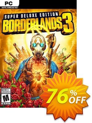 Borderlands 3 Super Deluxe Edition PC (Epic) (WW)割引コード・Borderlands 3 Super Deluxe Edition PC (Epic) (WW) Deal 2024 CDkeys キャンペーン:Borderlands 3 Super Deluxe Edition PC (Epic) (WW) Exclusive Sale offer 