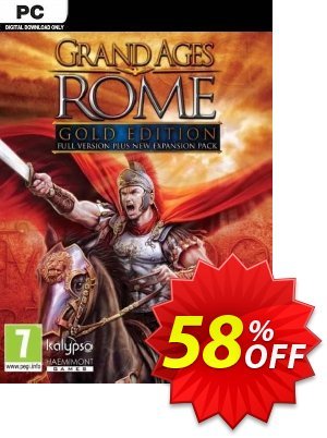 Grand Ages: Rome - GOLD PC 優惠券，折扣碼 Grand Ages: Rome - GOLD PC Deal 2024 CDkeys，促銷代碼: Grand Ages: Rome - GOLD PC Exclusive Sale offer 