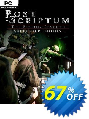 Post Scriptum Supporter Edition PC Coupon, discount Post Scriptum Supporter Edition PC Deal 2024 CDkeys. Promotion: Post Scriptum Supporter Edition PC Exclusive Sale offer 