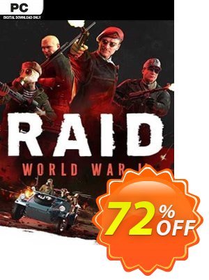 Raid: World War 2 PC割引コード・Raid: World War 2 PC Deal 2024 CDkeys キャンペーン:Raid: World War 2 PC Exclusive Sale offer 