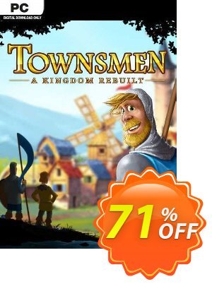 Townsmen - A Kingdom Rebuilt PC 優惠券，折扣碼 Townsmen - A Kingdom Rebuilt PC Deal 2024 CDkeys，促銷代碼: Townsmen - A Kingdom Rebuilt PC Exclusive Sale offer 
