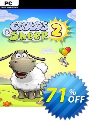 Clouds & Sheep 2 PC 優惠券，折扣碼 Clouds &amp; Sheep 2 PC Deal 2024 CDkeys，促銷代碼: Clouds &amp; Sheep 2 PC Exclusive Sale offer 