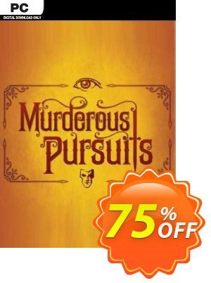 Murderous Pursuits PC 優惠券，折扣碼 Murderous Pursuits PC Deal 2024 CDkeys，促銷代碼: Murderous Pursuits PC Exclusive Sale offer 