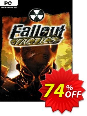 Fallout Tactics Brotherhood of Steel PC discount coupon Fallout Tactics Brotherhood of Steel PC Deal 2021 CDkeys - Fallout Tactics Brotherhood of Steel PC Exclusive Sale offer for iVoicesoft