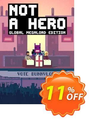 NOT A HERO: Global MegaLord Edition PC Coupon discount NOT A HERO: Global MegaLord Edition PC Deal 2024 CDkeys