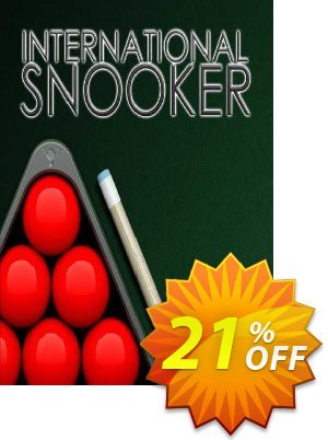 International Snooker PC discount coupon International Snooker PC Deal 2021 CDkeys - International Snooker PC Exclusive Sale offer for iVoicesoft