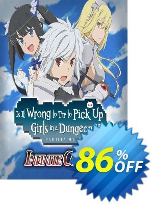 Is It Wrong to Try to Pick Up Girls in a Dungeon? Infinite Combate PC discount coupon Is It Wrong to Try to Pick Up Girls in a Dungeon? Infinite Combate PC Deal 2021 CDkeys - Is It Wrong to Try to Pick Up Girls in a Dungeon? Infinite Combate PC Exclusive Sale offer for iVoicesoft