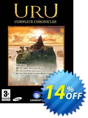 URU: Complete Chronicles PC割引コード・URU: Complete Chronicles PC Deal 2024 CDkeys キャンペーン:URU: Complete Chronicles PC Exclusive Sale offer 