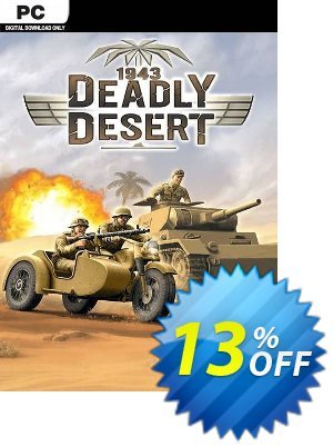 1943 Deadly Desert PC discount coupon 1943 Deadly Desert PC Deal 2024 CDkeys - 1943 Deadly Desert PC Exclusive Sale offer 
