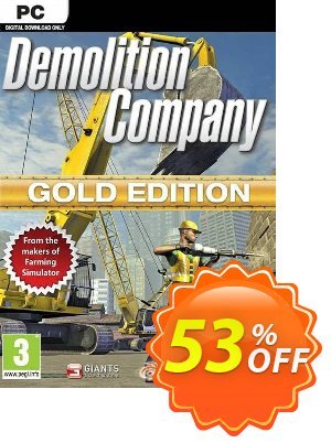 Demolition Company Gold Edition PC 優惠券，折扣碼 Demolition Company Gold Edition PC Deal 2024 CDkeys，促銷代碼: Demolition Company Gold Edition PC Exclusive Sale offer 