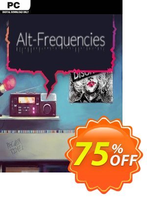 Alt-Frequencies PC offering deals Alt-Frequencies PC Deal 2024 CDkeys. Promotion: Alt-Frequencies PC Exclusive Sale offer 