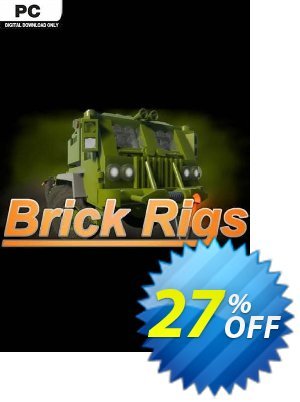 Brick Rigs PC offering deals Brick Rigs PC Deal 2024 CDkeys. Promotion: Brick Rigs PC Exclusive Sale offer 
