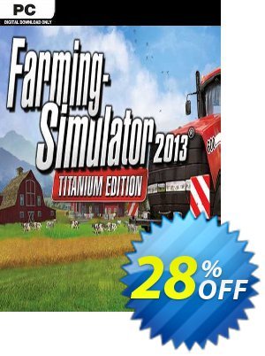 Farming Simulator 2013 Titanium Edition PC discount coupon Farming Simulator 2013 Titanium Edition PC Deal 2021 CDkeys - Farming Simulator 2013 Titanium Edition PC Exclusive Sale offer for iVoicesoft